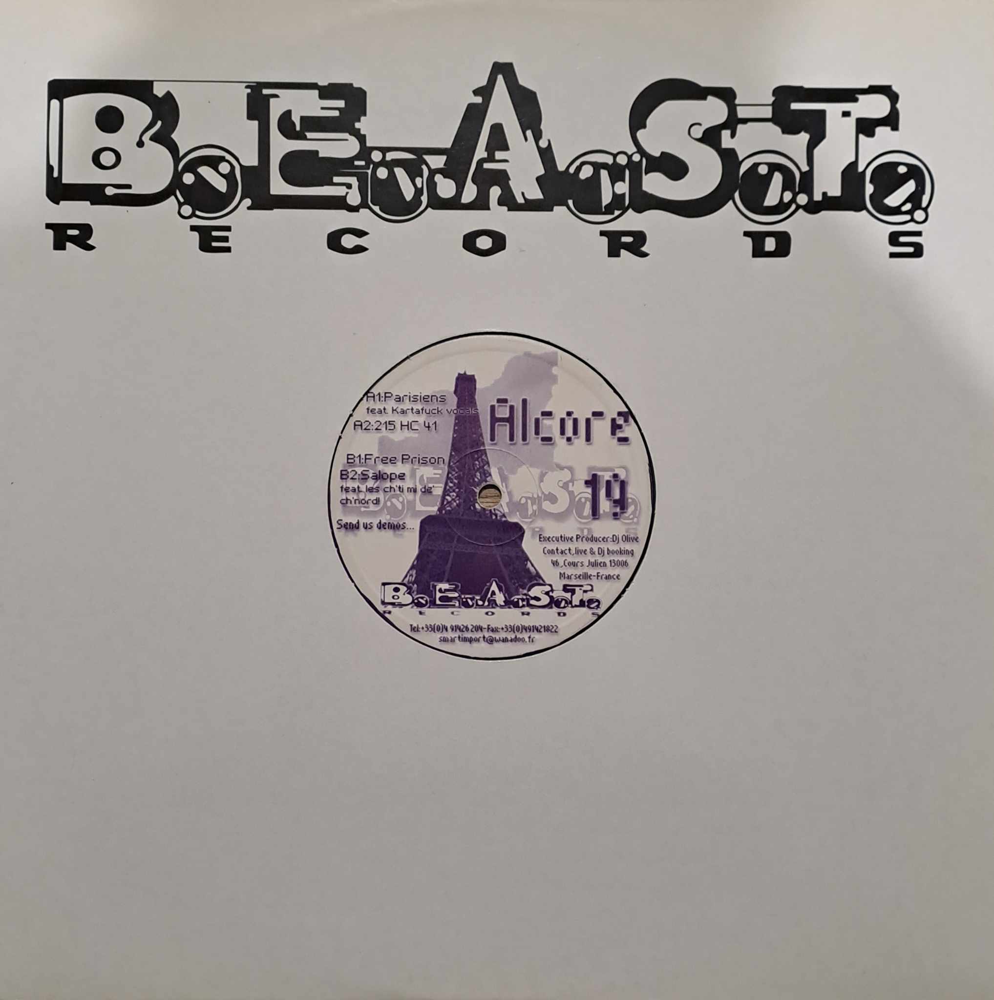 B.E.A.S.T. 19 - vinyle hardcore